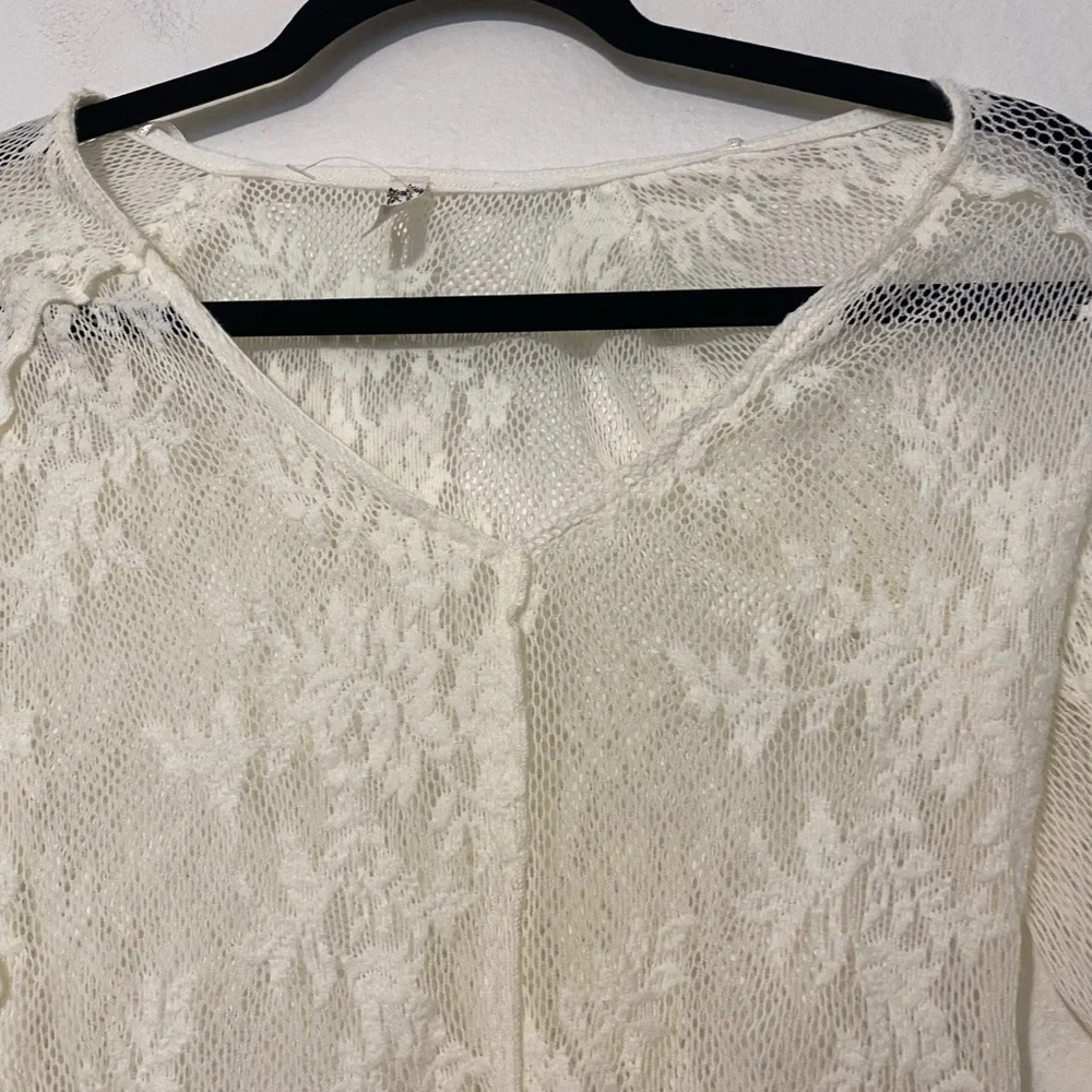 Intimately Free People Lace Top XS NWOT